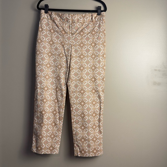 Talbots Beige Patterned Pants - Picture 2 of 7
